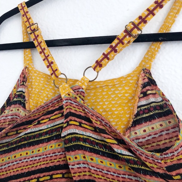 Aztec tribal embroidered boho top - Picture 4 of 7